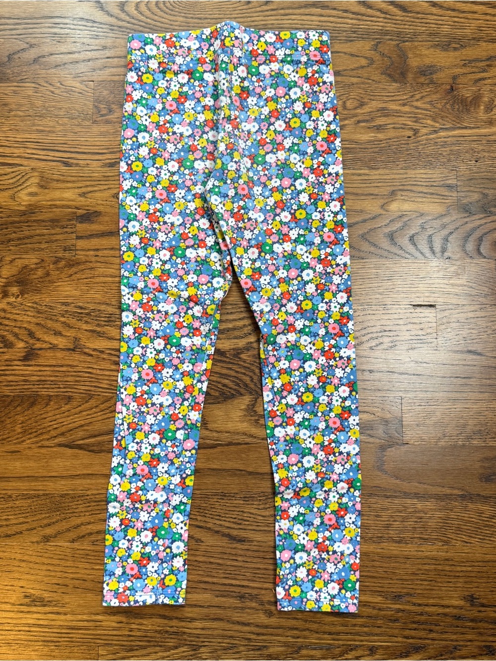 Boden Girls Basic Solid Navy, Gold, Red, & Floral Leggings Bundle Size 8-9 - Picture 12 of 16